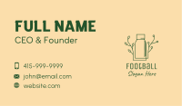 Organic Essential Oil Business Card Image Preview