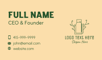 Organic Essential Oil Business Card Image Preview