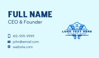 Roof Power Wash Cleaning Business Card Image Preview
