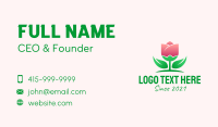 Rose Garden Flower Business Card Image Preview