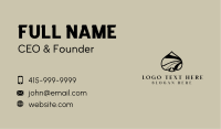 Black Spade Wave Brand Business Card Image Preview