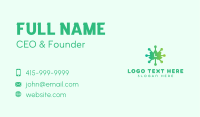 Organic Virus Lettermark Business Card Image Preview