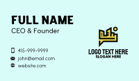 City Buildings Chat  Business Card Design