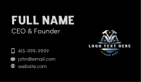 Builder Construction Hammer Business Card Image Preview