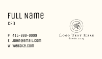 Needle Thread Sewing Badge Business Card Image Preview