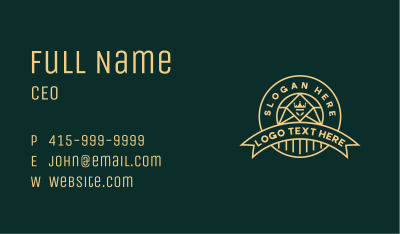 Upscale Artisanal Company Business Card Image Preview