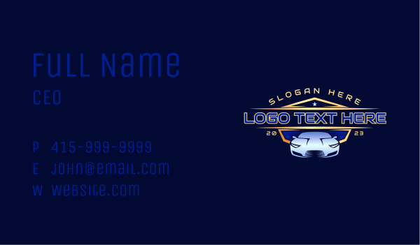 Car Automotive Racing Business Card Design Image Preview