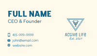 Triangle Bar Sign Business Card Image Preview
