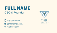 Triangle Bar Sign Business Card Image Preview