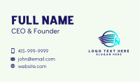 Fast Logistics Truck Business Card Image Preview