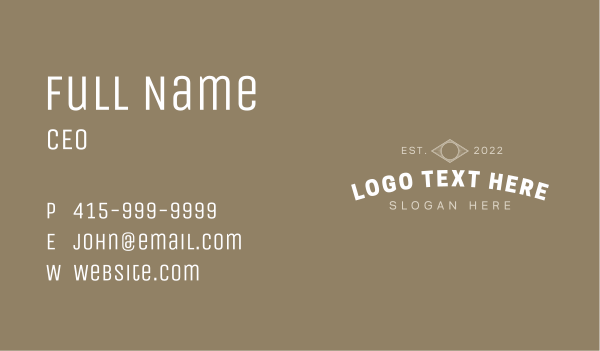 White Professional Business Business Card Design Image Preview