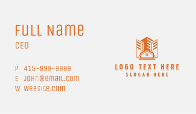 Real Estate Building Property Business Card Image Preview