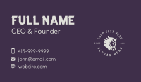 Equestrian Horse Riding Business Card Image Preview