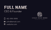 Afro Hair Salon Business Card Image Preview