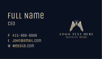 Cross Halo Wings Business Card Image Preview