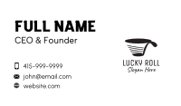 Musical Note Teacup Business Card Image Preview