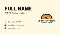 Pizza Slice Snack Business Card Image Preview