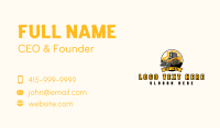 Skid Steer Loader Industrial Business Card Design