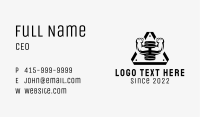 Dumbbell Fitness Gym  Business Card Image Preview