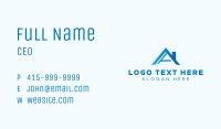 House Roof Letter A Business Card Image Preview