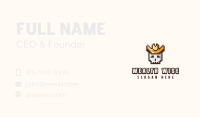 Pixelated Cowboy Skull Business Card Image Preview