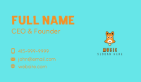 Cute Bell Hamster Business Card Design