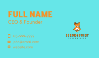 Cute Bell Hamster Business Card Image Preview