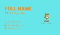 Cute Bell Hamster Business Card Image Preview