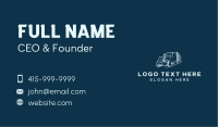 Haulage Truck Courier Business Card Image Preview