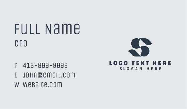 Creative Agency Studio Business Card Design Image Preview