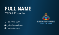 Superhero Avatar Gaming Business Card Preview