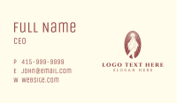 Nude Pregnant Woman Business Card Image Preview