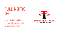 Letter T Business Firm Business Card Image Preview