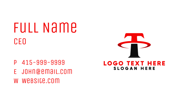 Letter T Business Firm Business Card Design Image Preview