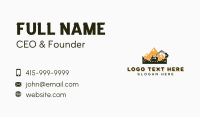 Mountain Excavation Construction Business Card Image Preview