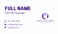 Colorful Mind Head Business Card Image Preview