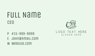 Onion Japaleño Pepper  Business Card Image Preview