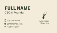 Green Leaf Oil  Business Card Image Preview