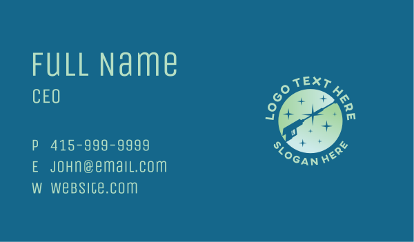 Power Washing  Cleaning Emblem Business Card Design Image Preview