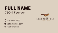 Brown Sparrow Business Card Image Preview