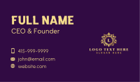Luxury Royalty Shield  Business Card Design