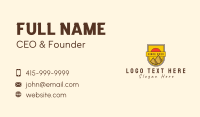 Egyptian Pyramid Badge Business Card Preview