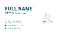 Pet Bath Grooming Business Card Image Preview