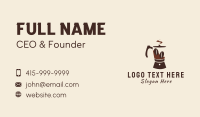 Coffee Mixer Cafe Business Card Image Preview