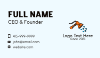 Water Sprayer Tool Business Card Design