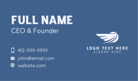 Wings Freight Delivery Business Card Image Preview