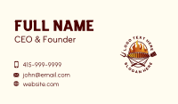 Barbeque Grill Flame Business Card Image Preview