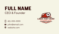 Soccer Shield League Business Card Image Preview