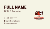Soccer Shield League Business Card Image Preview