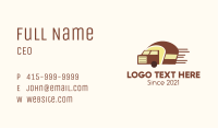 Bread Truck Business Card Image Preview